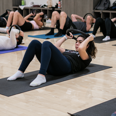 Students in Pilates Class